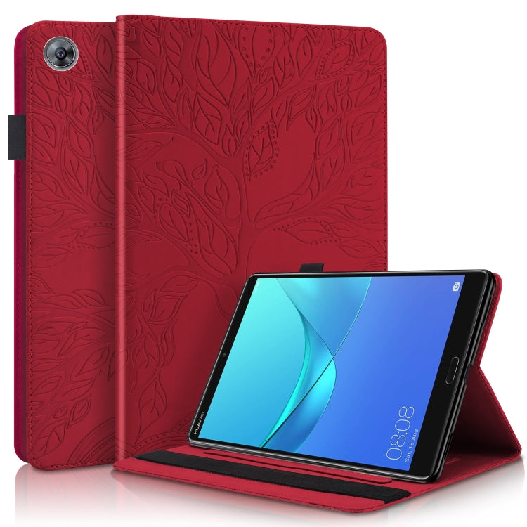 Custodia in pelle orizzontale per Huawei MediaPad M5 e MatePad