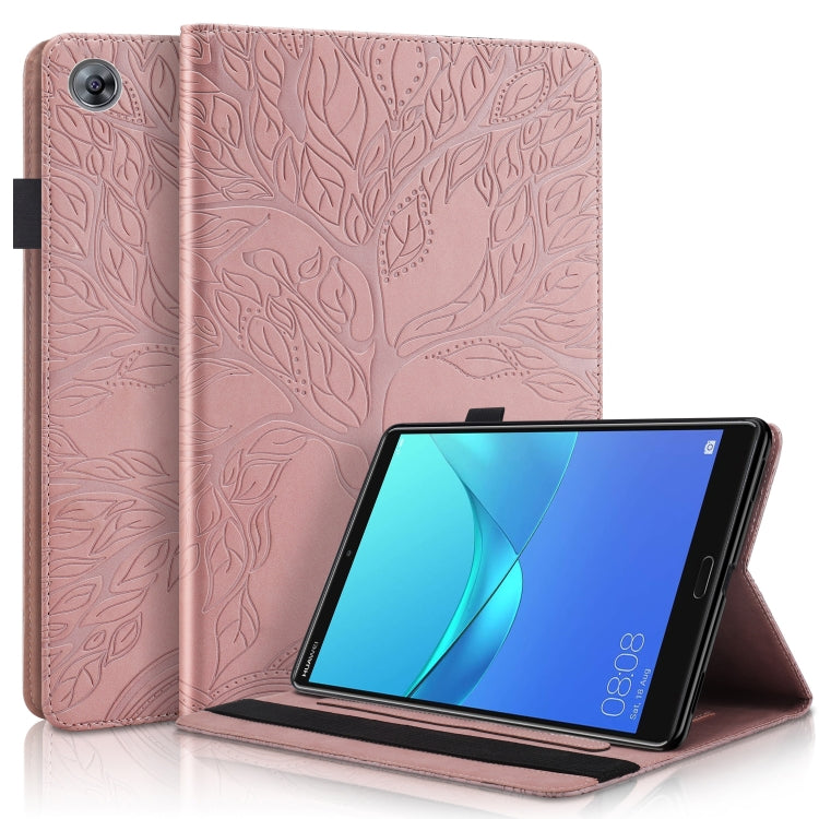 Custodia in pelle orizzontale per Huawei MediaPad M5 e MatePad
