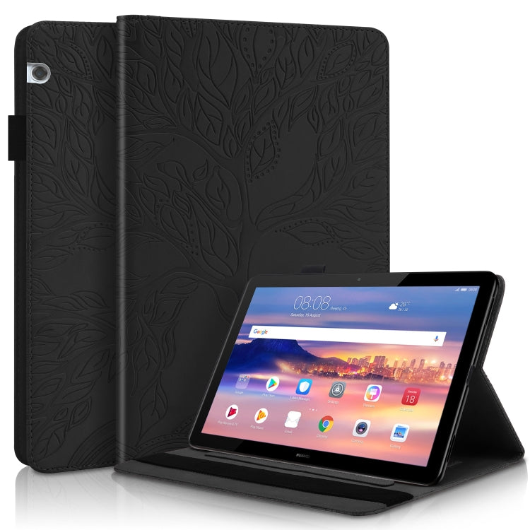 Custodia in pelle orizzontale per Huawei MediaPad M5 e MatePad