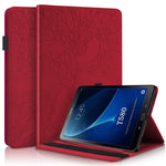 Custodia portafoglio in pelle per Samsung Galaxy Tab A 10.1
