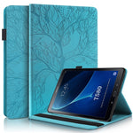 Custodia portafoglio in pelle per Samsung Galaxy Tab A 10.1