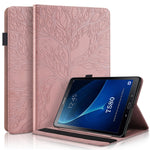 Custodia portafoglio in pelle per Samsung Galaxy Tab A 10.1
