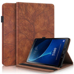 Custodia portafoglio in pelle per Samsung Galaxy Tab A 10.1