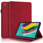 Custodia portafoglio in pelle per Samsung Galaxy Tab A 10.1