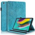 Custodia portafoglio in pelle per Samsung Galaxy Tab A 10.1