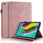 Custodia portafoglio in pelle per Samsung Galaxy Tab A 10.1