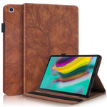 Custodia portafoglio in pelle per Samsung Galaxy Tab A 10.1