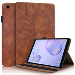 Custodia portafoglio in pelle per Samsung Galaxy Tab A 8.4