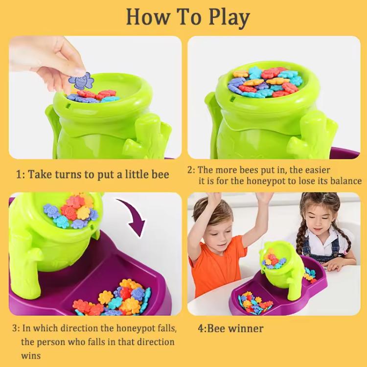 Giochi da tavolo interattivi e creativi Montessori Bee Balance Sensory Toys