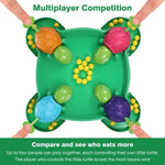 Interazione genitore-figlio: le tartarughe mangiano fagioli. Giochi competitivi da tavolo. Giocattolo educativo antistress.