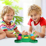 Interazione genitore-figlio: le tartarughe mangiano fagioli. Giochi competitivi da tavolo. Giocattolo educativo antistress.