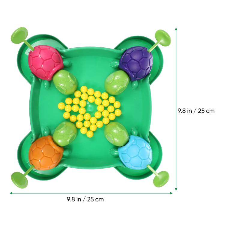 Interazione genitore-figlio: le tartarughe mangiano fagioli. Giochi competitivi da tavolo. Giocattolo educativo antistress.