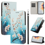 Custodia per telefono in ecopelle con motivo dipinto e cinturino, For iPhone XS Max, For iPhone 6 Plus / 7 Plus / 8 Plus