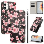 Custodia per telefono in ecopelle con motivo dipinto e cinturino, For iPhone 12 Pro Max, For iPhone 11 Pro Max, For iPhone 11