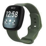 Per cinturino di ricambio in silicone Fitbit Versa 3 / Sense, misura: S, Size: S