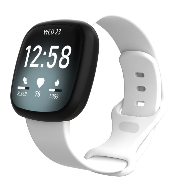 Per cinturino di ricambio in silicone Fitbit Versa 3 / Sense, misura: S, Size: S