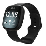 Per cinturino di ricambio in silicone Fitbit Versa 3 / Sense, misura: S, Size: S