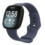 Per cinturino di ricambio in silicone Fitbit Versa 3 / Sense, misura: S, Size: S