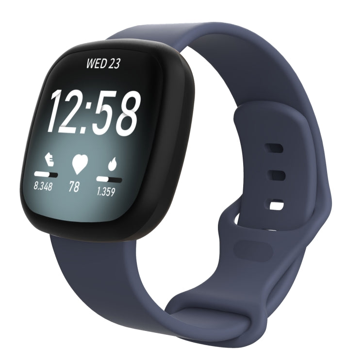 Per cinturino di ricambio in silicone Fitbit Versa 3 / Sense, misura: S, Size: S