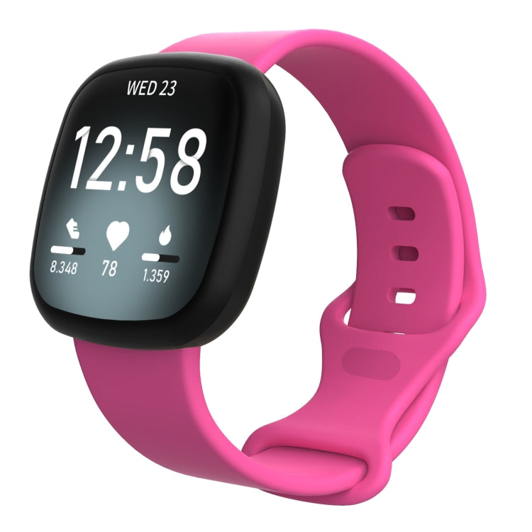 Per cinturino di ricambio in silicone Fitbit Versa 3 / Sense, misura: S, Size: S