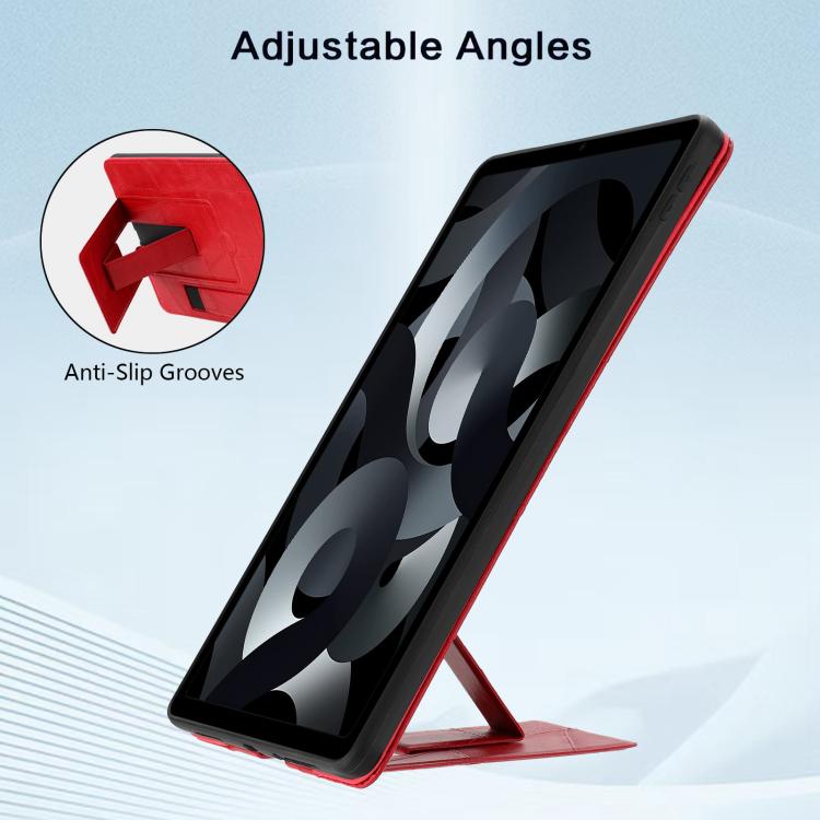 Cinturino da polso retrò in ecopelle con retro in pelle vegana e supporto per tablet., For iPad 2025 / 2022, For iPad mini 2024 / mini 6, For iPad 10.2 2021 / 10.5 2019, For iPad mini 5 / 4 / 3 / 2 / 1