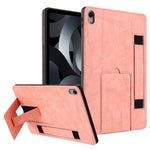 Cinturino da polso retrò in ecopelle con retro in pelle vegana e supporto per tablet., For iPad 2025 / 2022, For iPad mini 2024 / mini 6, For iPad 10.2 2021 / 10.5 2019, For iPad mini 5 / 4 / 3 / 2 / 1