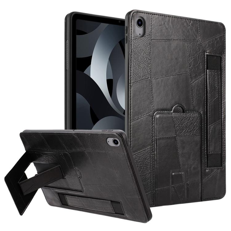 Cinturino da polso retrò in ecopelle con retro in pelle vegana e supporto per tablet., For iPad 2025 / 2022, For iPad mini 2024 / mini 6, For iPad 10.2 2021 / 10.5 2019, For iPad mini 5 / 4 / 3 / 2 / 1