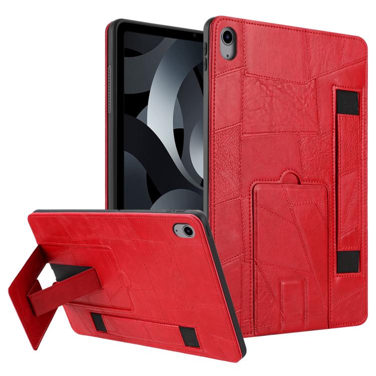 Cinturino da polso retrò in ecopelle con retro in pelle vegana e supporto per tablet., For iPad 2025 / 2022, For iPad mini 2024 / mini 6, For iPad 10.2 2021 / 10.5 2019, For iPad mini 5 / 4 / 3 / 2 / 1