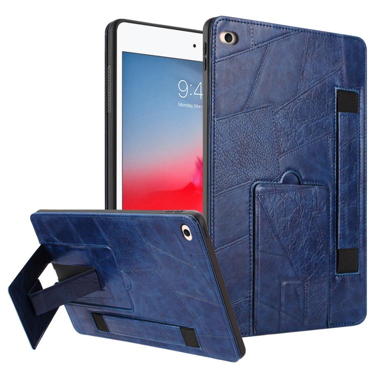 Cinturino da polso retrò in ecopelle con retro in pelle vegana e supporto per tablet., For iPad 2025 / 2022, For iPad mini 2024 / mini 6, For iPad 10.2 2021 / 10.5 2019, For iPad mini 5 / 4 / 3 / 2 / 1