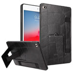 Cinturino da polso retrò in ecopelle con retro in pelle vegana e supporto per tablet., For iPad 2025 / 2022, For iPad mini 2024 / mini 6, For iPad 10.2 2021 / 10.5 2019, For iPad mini 5 / 4 / 3 / 2 / 1