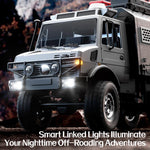 JJR/C C8823C Unimog Sei Ruote Fuoristrada Auto Telecomandata C-Type Crossing Flagship Edition