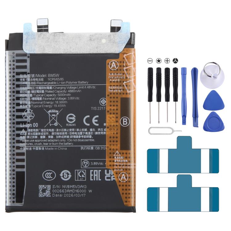 Batteriabatteriapila, For Redmi Note 15 5800mAh BN6C, For Redmi Note 15 Pro 5G 7000mAh BN71, For Redmi 15 4G/5G/Poco M7 4G 7000mAh BN70, For Redmi 15C 4G 2024 6000mAh BN68, For Redmi K80 Ultra 7410mAh BM6F, For Xiaomi 14 Ultra 2024 5300mAh BP51        ...