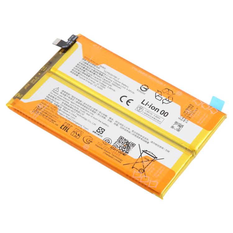 Batteriabatteriapila, For Redmi A7 Pro 6000mAh BM6S, For Redmi Note 15 5800mAh BN6C, For Redmi Note 15 Pro 5G 7000mAh BN71, For Redmi 15 4G/5G/Poco M7 4G 7000mAh BN70, For Redmi 15C 4G 2024 6000mAh BN68, For Redmi K80 Ultra 7410mAh BM6F                ...