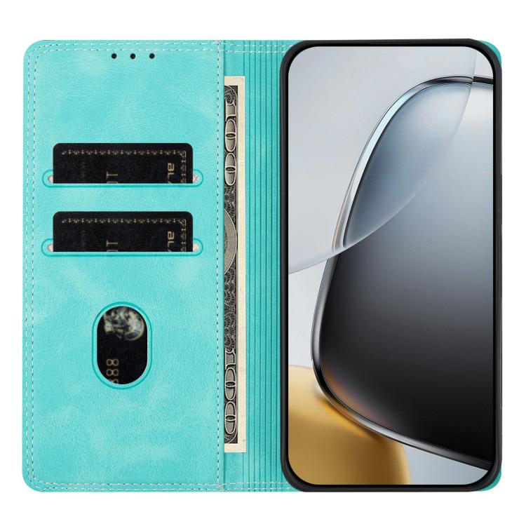 Custodia per telefono in ecopelle bicolore con protezione RFID, piacevole al tatto., For Galaxy S23 5G