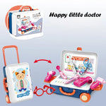 Scatola con asta di trazione in plastica per giochi di simulazione, Tools, Kitchen, Doctors, Beauty