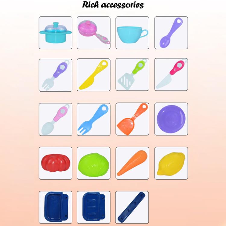 Scatola con asta di trazione in plastica per giochi di simulazione, Tools, Kitchen, Doctors, Beauty