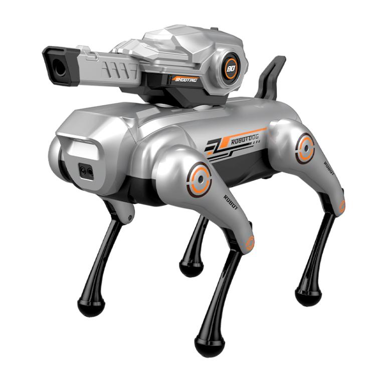 JJR/C R39 Pro Robot Cane Intelligente Controllabile a Telecomando con Torretta, with Voice Control, No Voice Control