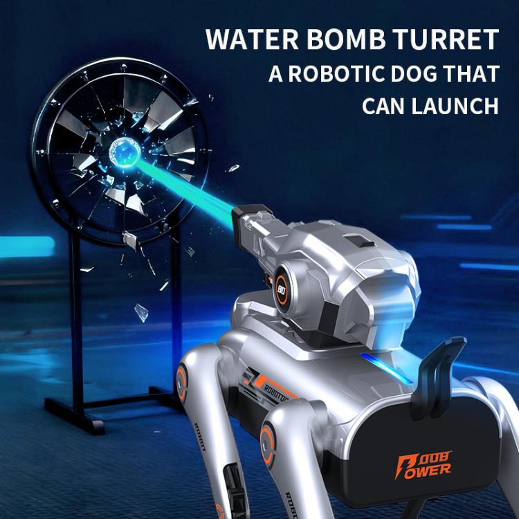 JJR/C R39 Pro Robot Cane Intelligente Controllabile a Telecomando con Torretta, with Voice Control, No Voice Control