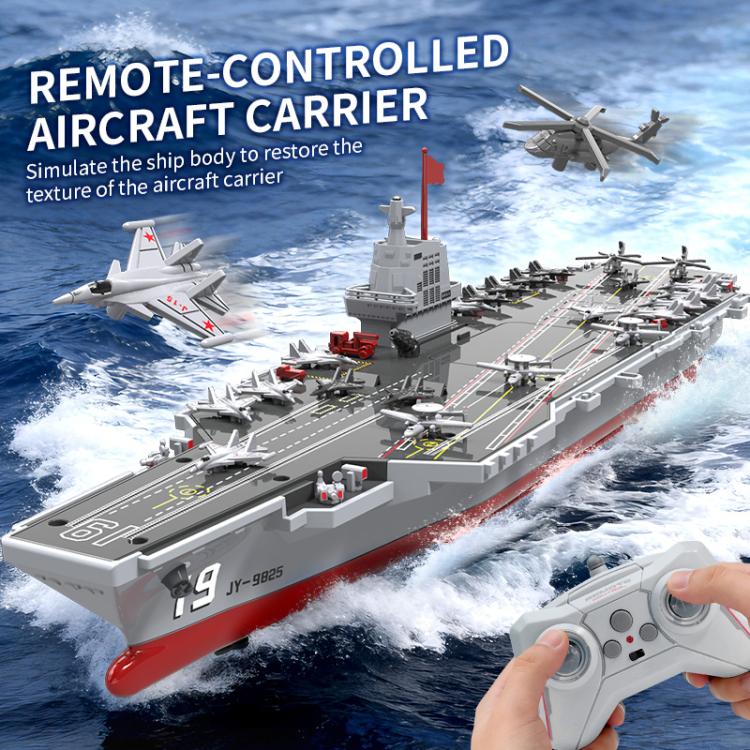 JJR/C S27 Portaerei giocattolo telecomandata con cannone ad acqua