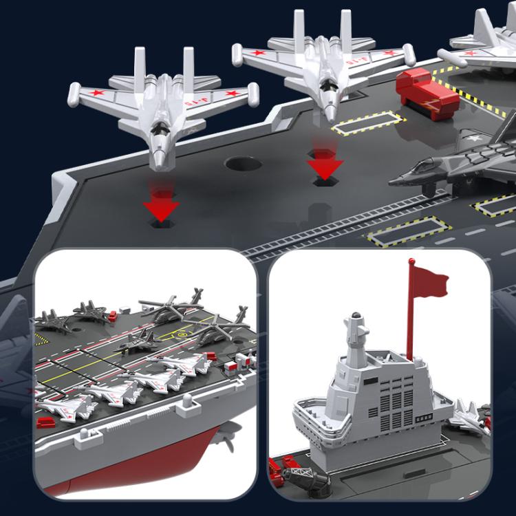 JJR/C S27 Portaerei giocattolo telecomandata con cannone ad acqua