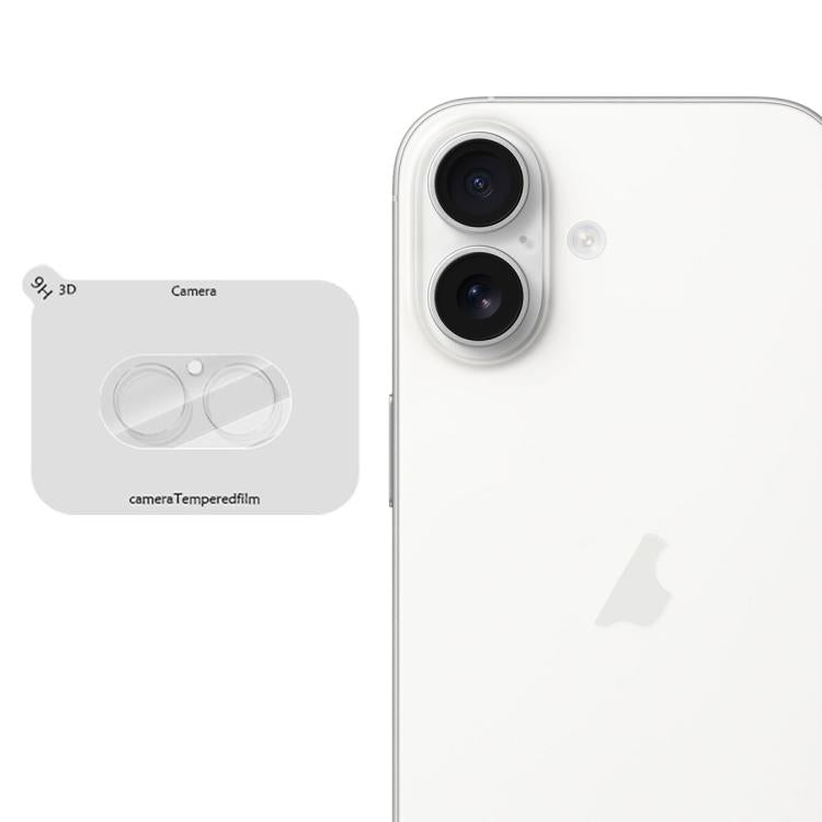 Pellicola in vetro resistente all'usura per obiettivo fotocamera LeReach serie TF 3D Full Coverage Version HD, For iPhone 17 Pro, For iPhone 17, For iPhone Air