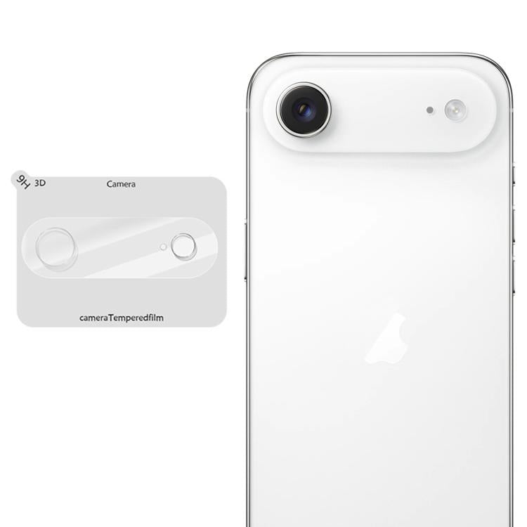 Pellicola in vetro resistente all'usura per obiettivo fotocamera LeReach serie TF 3D Full Coverage Version HD, For iPhone 17 Pro, For iPhone 17, For iPhone Air