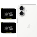 Set di 2 pellicole in vetro per obiettivo fotocamera LeReach serie TF 3D Full Coverage HD resistenti all'usura., For iPhone 17 Pro, For iPhone 17, For iPhone Air