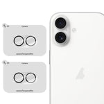 Set di 2 pellicole in vetro per obiettivo fotocamera LeReach serie TF 3D Full Coverage HD resistenti all'usura., For iPhone 17 Pro, For iPhone 17, For iPhone Air