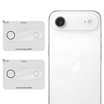 Set di 2 pellicole in vetro per obiettivo fotocamera LeReach serie TF 3D Full Coverage HD resistenti all'usura., For iPhone 17 Pro, For iPhone 17, For iPhone Air