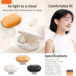 Auricolari wireless Bluetooth Hielo Hi20 per la riduzione del rumore durante il sonno.