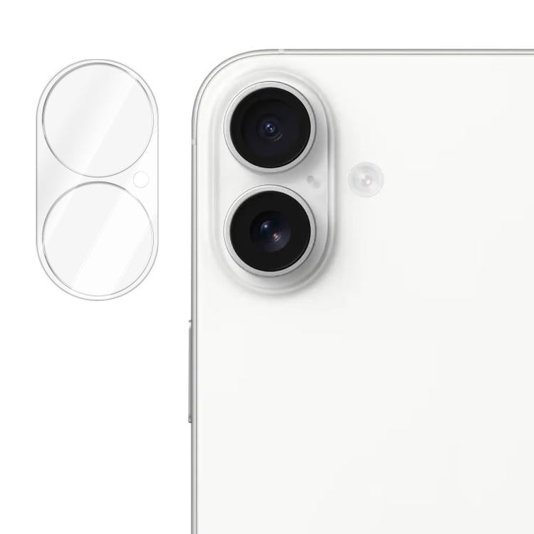 Pellicola in vetro resistente all'usura per obiettivo fotocamera LeReach serie TF 3D Full Coverage Version HD, For iPhone 16 Pro / 16 Pro Max, For iPhone 16 / 16 Plus
