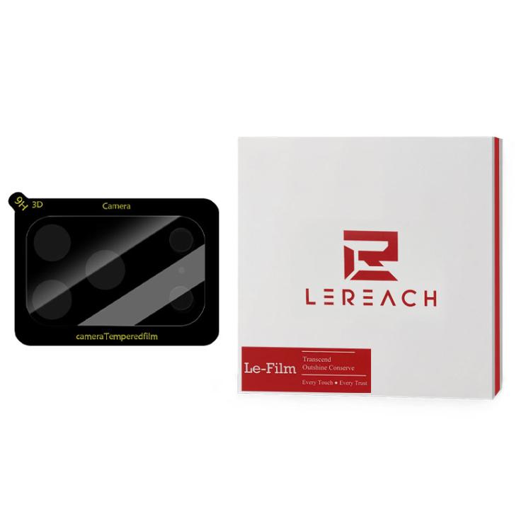 Set di 2 pellicole in vetro per obiettivo fotocamera LeReach serie TF 3D Full Coverage HD resistenti all'usura., For iPhone 17 Pro Max