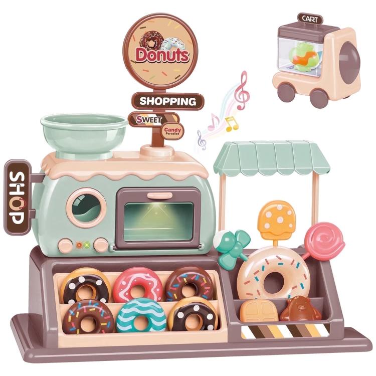 Mini negozio di ciambelle elettrico per bambini