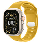 Cinturino sportivo in silicone tinta unita con fibbia a inversione., For Apple Watch 46mm / 49mm / 45mm / 44mm, For Apple Watch 42mm / 41mm / 40mm / 38mm